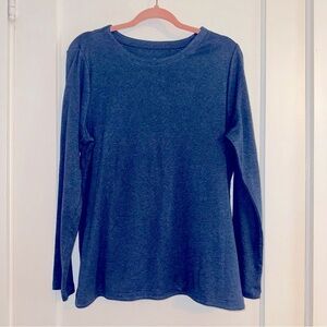 J. Jill Pima Cotton Long Sleeve Crew T-Shirt. Size Large. NWT.